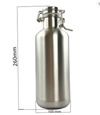 New Style Stainless Steel 32oz Double Wall Bottle Growler
