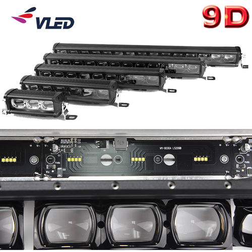 Ce Emc 9D Single Row Spotlight Auto Led Light Bar Color Temperature: 6000 Kelvin (K)