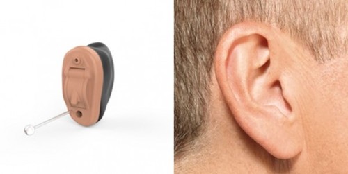 Juna 9 Iic Channel Free Digital Hearing Aid - Premium Quality Beige, Wireless Technology | Easy Operation, Invisi-Design, Less Noise, Lightweight, Programmable