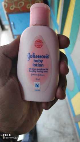 White Johnsons Baby Lotion