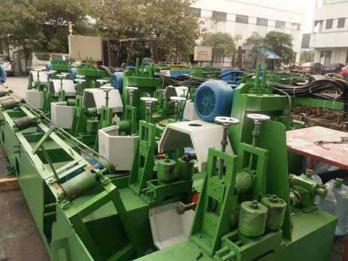 Green Maxdo Stainless Steel Pipe Polishing Machine