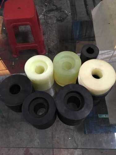 Various Colors Are Available Rubber Roll Used In Stainless Steel Polishing Machine