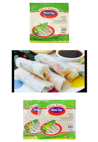 Spring Roll Rice Paper Wrappers (Khun Yuy) Exporter, Spring Roll