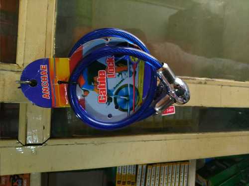 Durable Cable Helmet Lock Vehicle Type: Two Wheeler