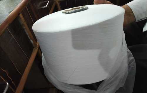 Raw White Spun Polyester Thread