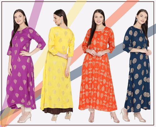 Anarkali Printed Kurtis