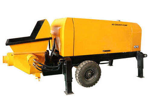 Electric Trailer Concrete Pump Application: Industrial