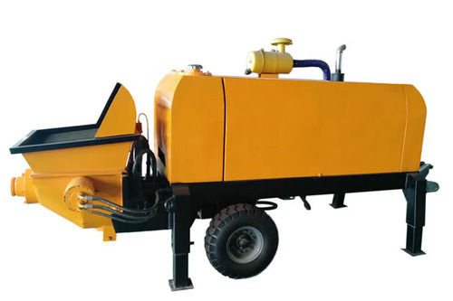 Long Lasting High Pressure Diesel Trailer Concrete Pump