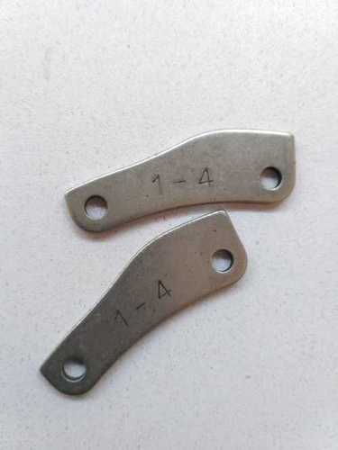 Plain Silver Link Plate