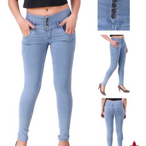 Plain Women Denim Jeans