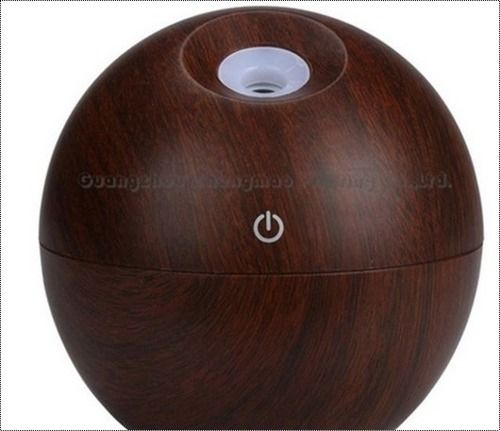 Brown Round Shape 130Ml Aroma Diffuser