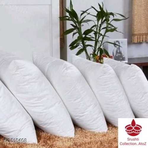 White Urbane Stylish Cotton Solid Cushions