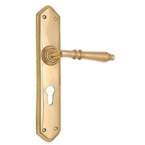 Gold Brass Door Lock Handle 