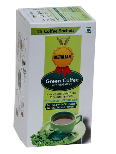 Metalean Instant Green Coffee With Lemon Flavor