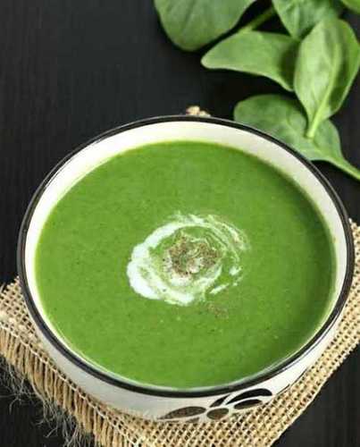 Natural Fresh Palak Puree