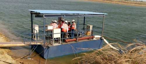 Portable Pump For Pontoon Application: Sewage