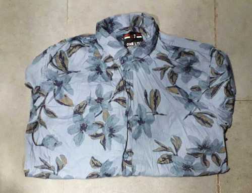 All Flower Printed Mens Full Sleeves Shirts