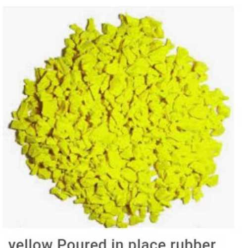 Hdpe Yellow Rubber Granules  Grade: A