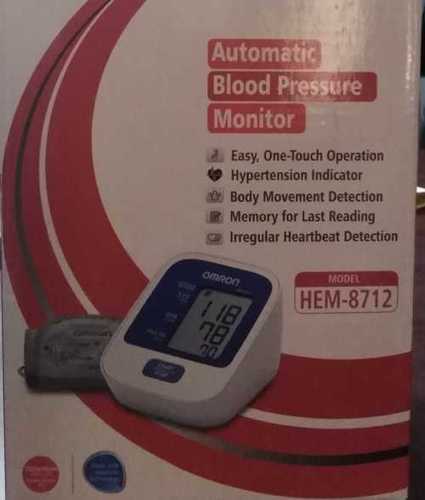 Plastic Digital Blood Pressure Monitor