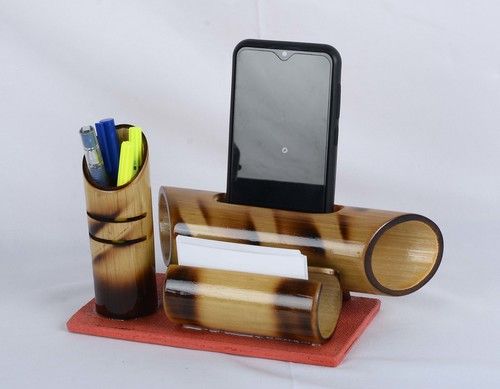 Mobile Stand With Pen And Card Holder