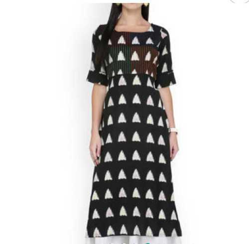 Any Round Neck Ladies Kurti