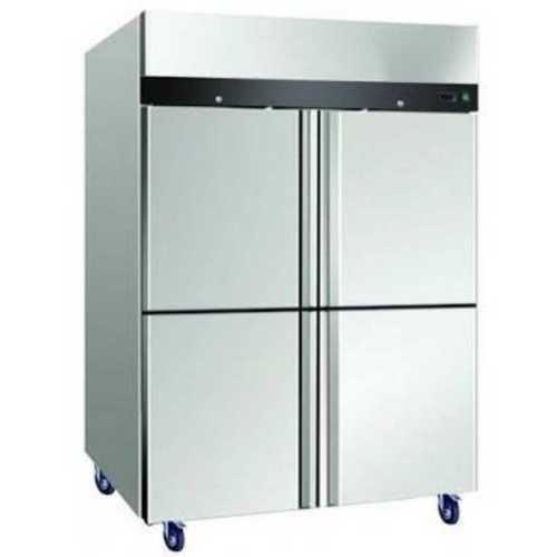 Silver Stainless Steel Four Door Deep Freezer