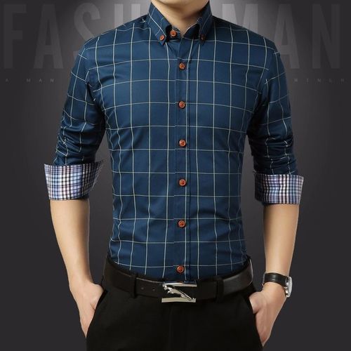 Multi- Color 100% Cotton Casual Shirts
