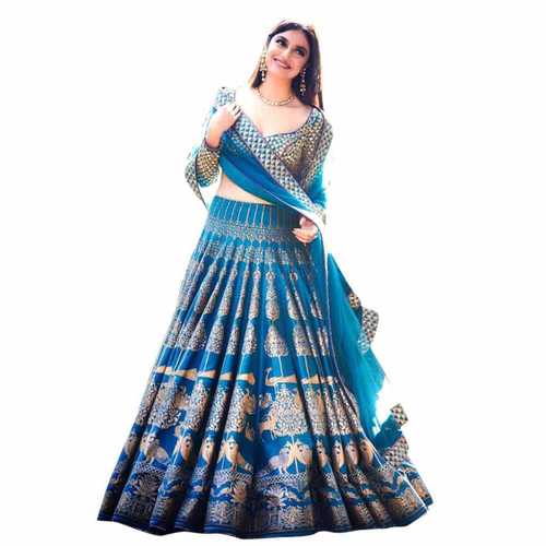 MEHNDI Wedding Wear Ladies Designer Lehenga at Rs 3499 in Surat | ID:  2852852173230
