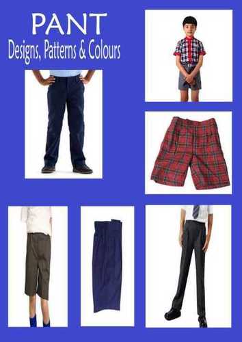 School Uniform Formal Pant Age Group: Kids