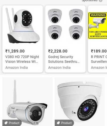 High Surveillance Autocrop Cctv Camera  Application: Indoor