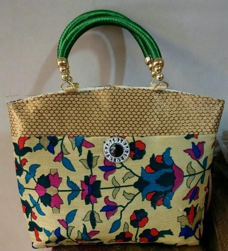 Ladies Handled Pooja Bags