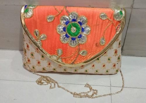 Buy Multi Color Hand Embroidered Sequin Clutch Bag by NR BY NIDHI RATHI  Online at Aza Fashions.