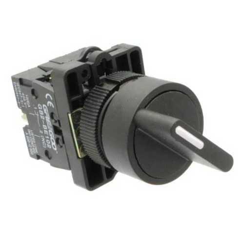 Black Position Selector Switches