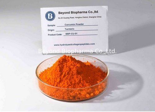 Orange-Yellow Usp Grade Crystalline Curcumin Powder For Food Additives 95% Purity