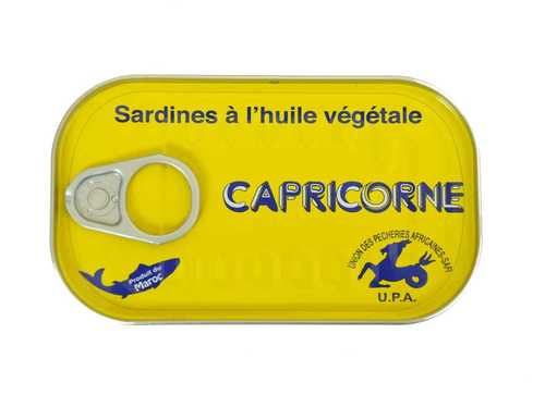 Canned Moroccan Sardines (Capricorne) Shelf Life: 2 Years