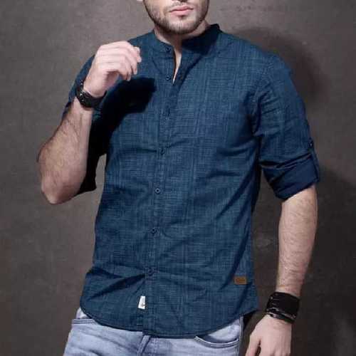 Elegant Look Mens Casual Shirts Collar Style: Standard