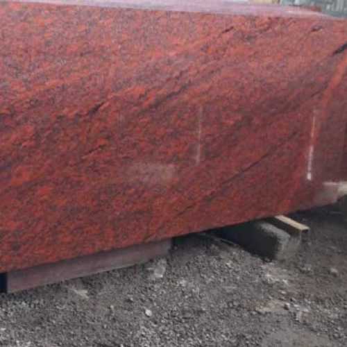 Polished Red Granite Slabs Size: Various Sizes Available