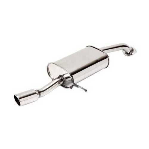 Silver Stainless Steel Automobile Silencer