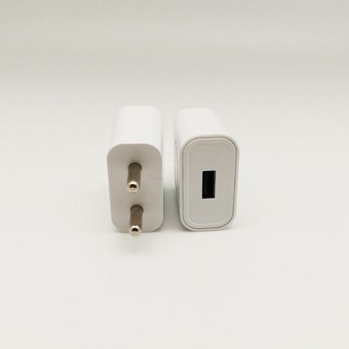 Plastic White Color Usb Charger