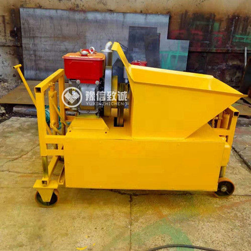 Yellow Automatic Curb Cutting Machine