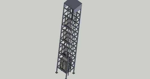 Gearless Structure Elevator