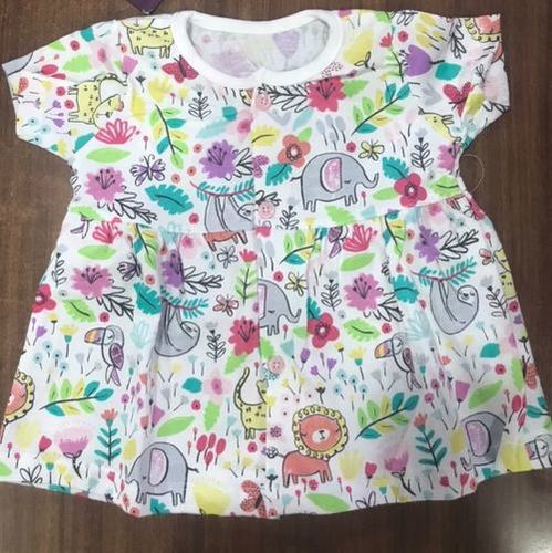 Printed Pattern Kids Dress