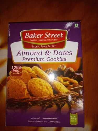 Sweet Almond And Dates Premium Cookies