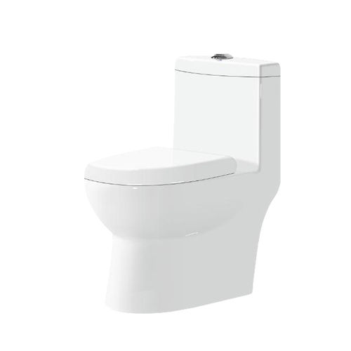 White Ceramic Siphonic One Piece Toilet (Zz-262)