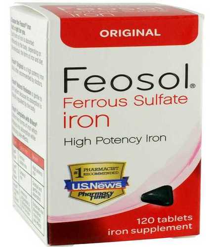 High Potency Feosol Iron Tablet