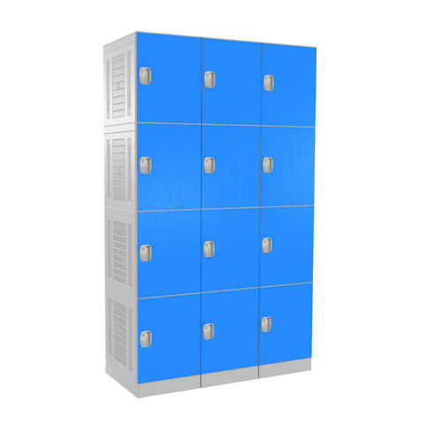 Long Lasting Plastic Cube Locker