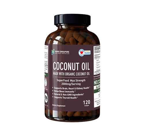 Organic Coconut Oil Softgels Capsules Shelf Life: 18~24 Months