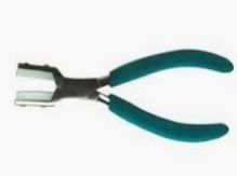 Ring Holding Plier - Concave Hollow Grooved Head | Ideal for Soldering, Grinding, Polishing, and Setting Rings