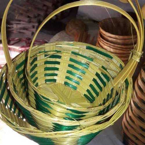 Indian Round Shape Sajhi Basket