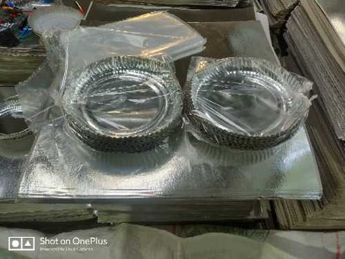 Silver Coated Paper Plates